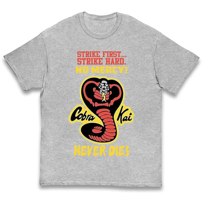 Cobra Kai Never dies Kids T Shirt