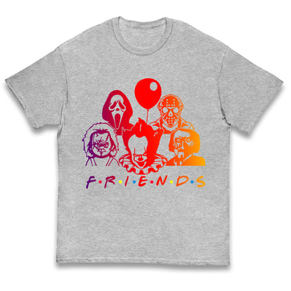 Super Villains Friends Halloween Kids T Shirt