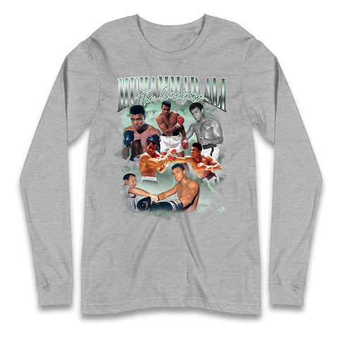 Muhammad Ali The Greatest Long Sleeve T Shirt