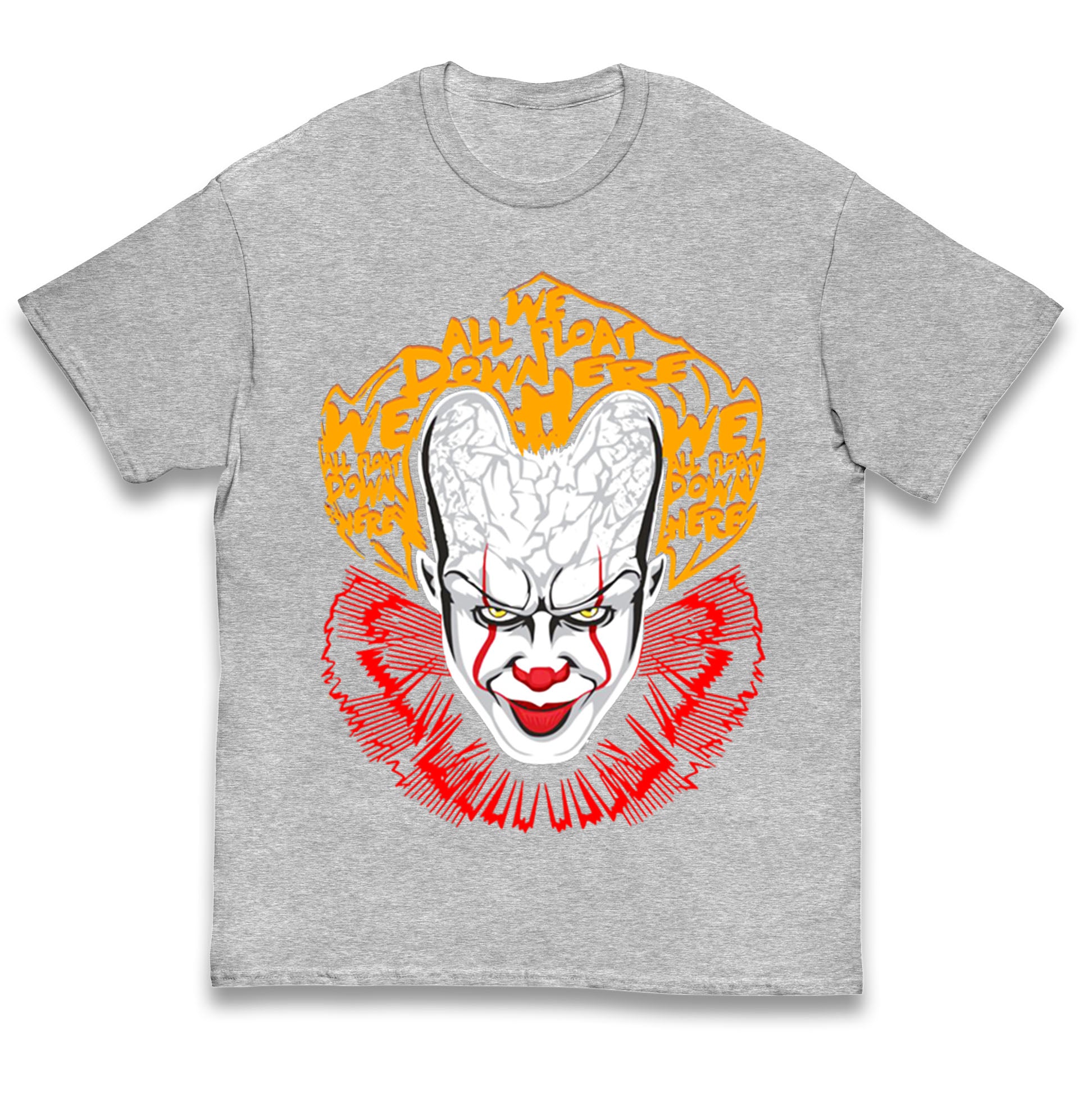 Pennywise Scary Clown Halloween T Shirt
