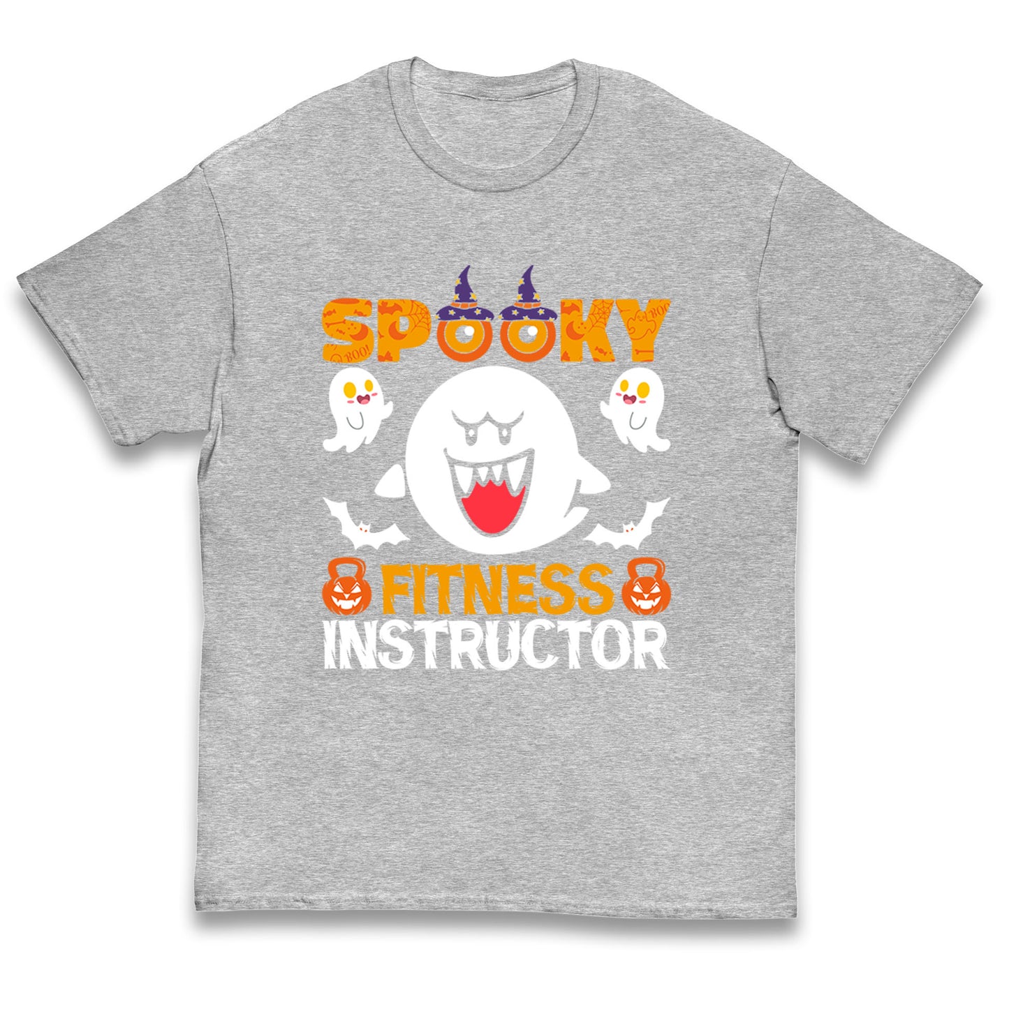 Spooky Fitness Instructor Halloween T Shirt
