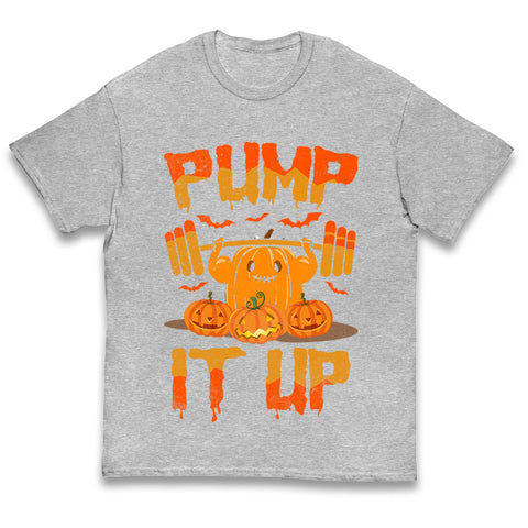 Halloween Fitness Pumpkin T Shirt