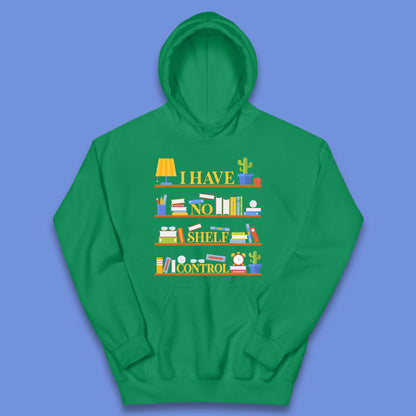 Books Shelf Kids Hoodie