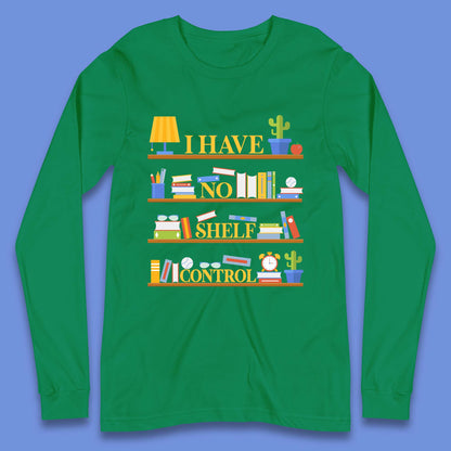 Books Shelf Long Sleeve T-Shirt