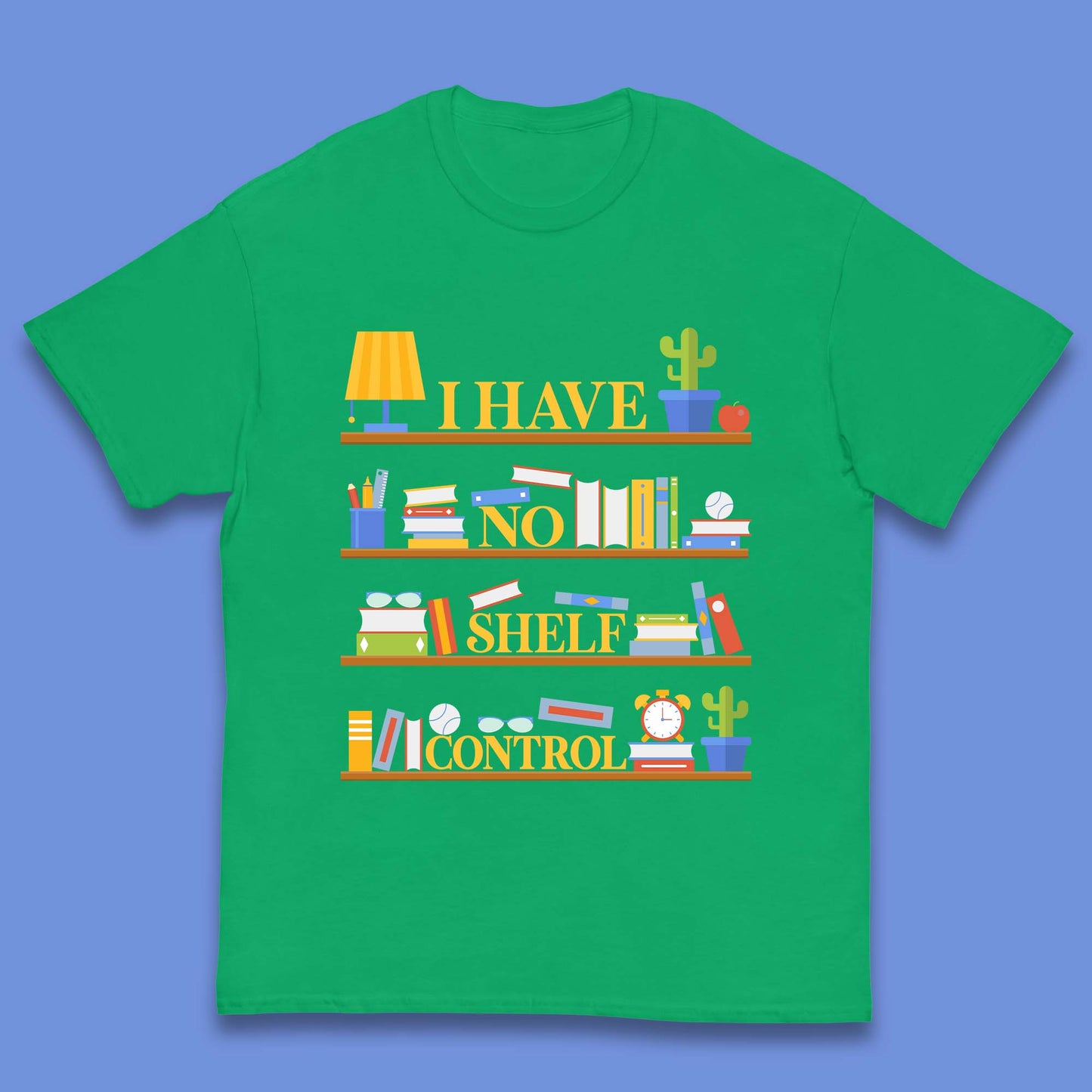 Books Shelf Kids T-Shirt