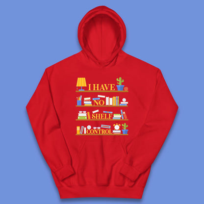 Books Shelf Kids Hoodie