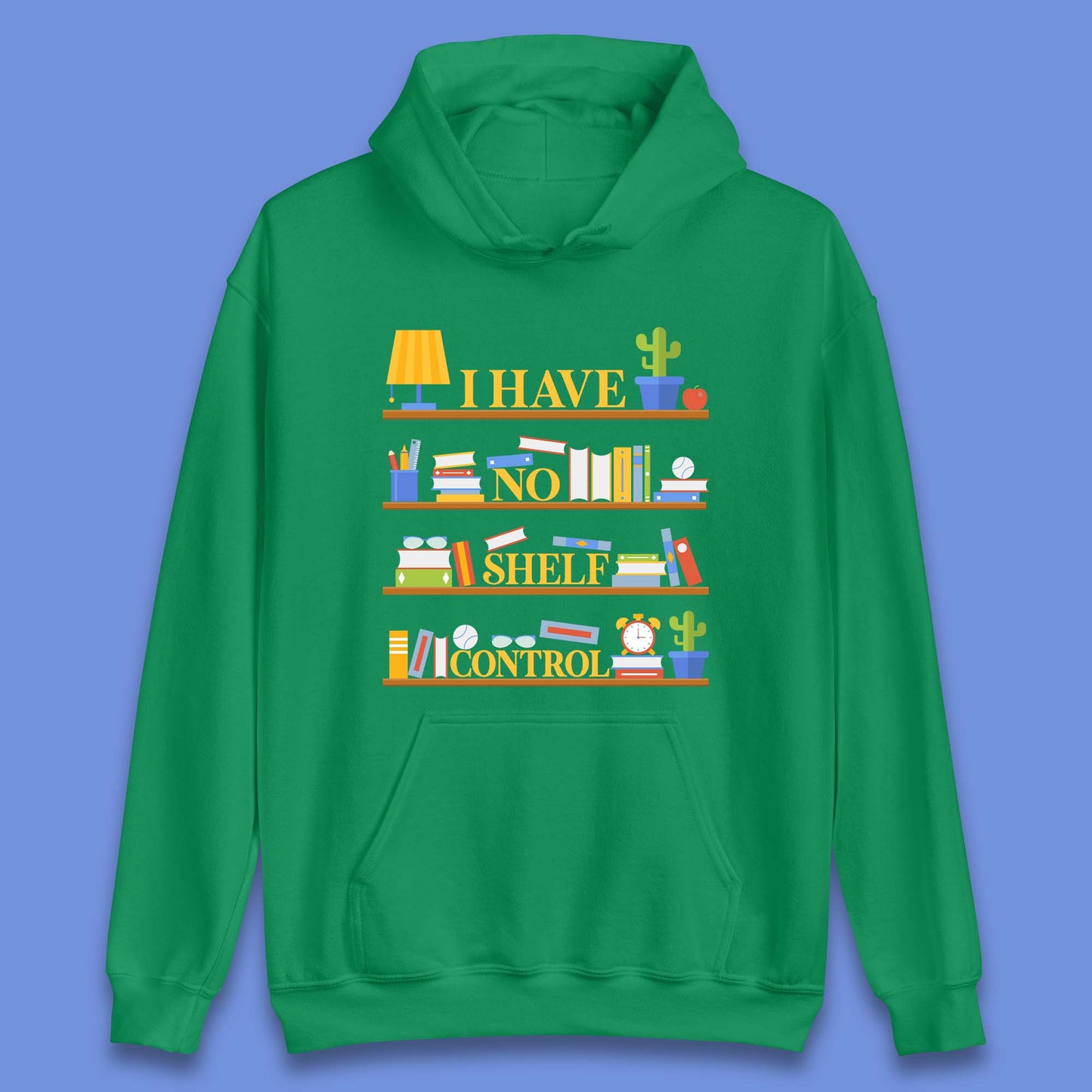 Books Shelf Unisex Hoodie