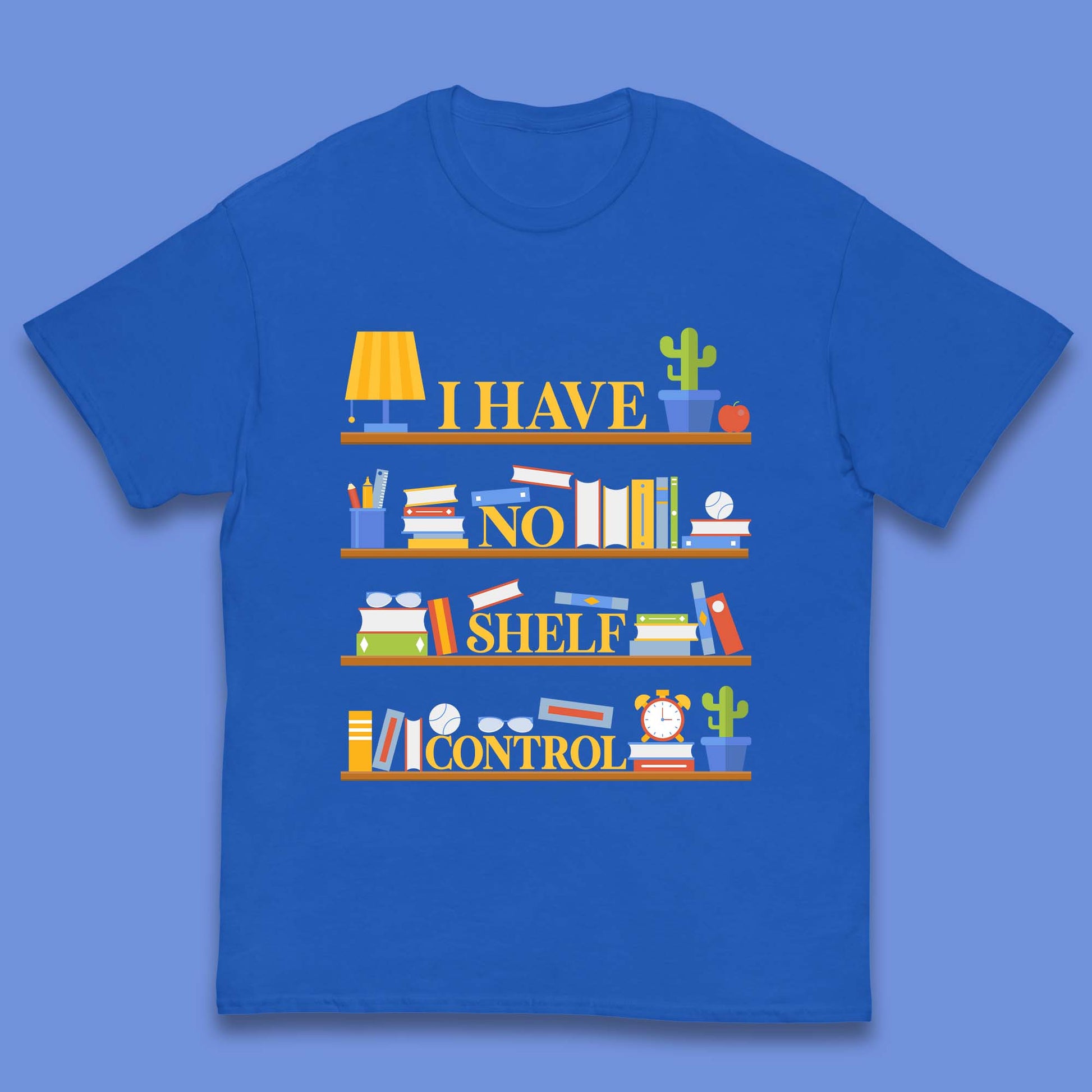 Books Shelf Kids T-Shirt