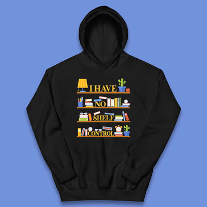 Books Shelf Kids Hoodie