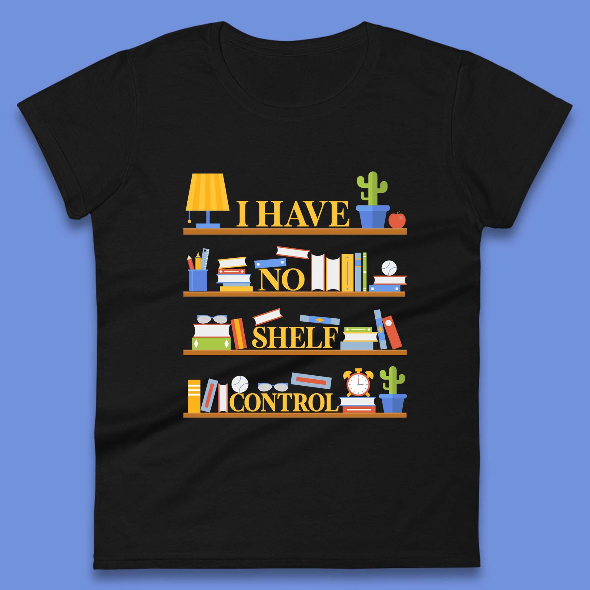 Books Shelf Women's T-Shirt