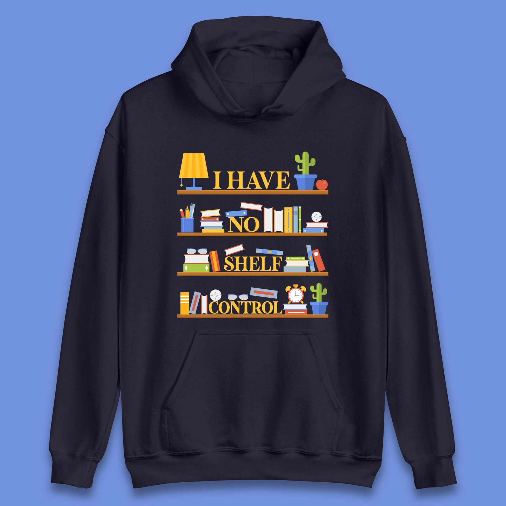 Books Shelf Unisex Hoodie