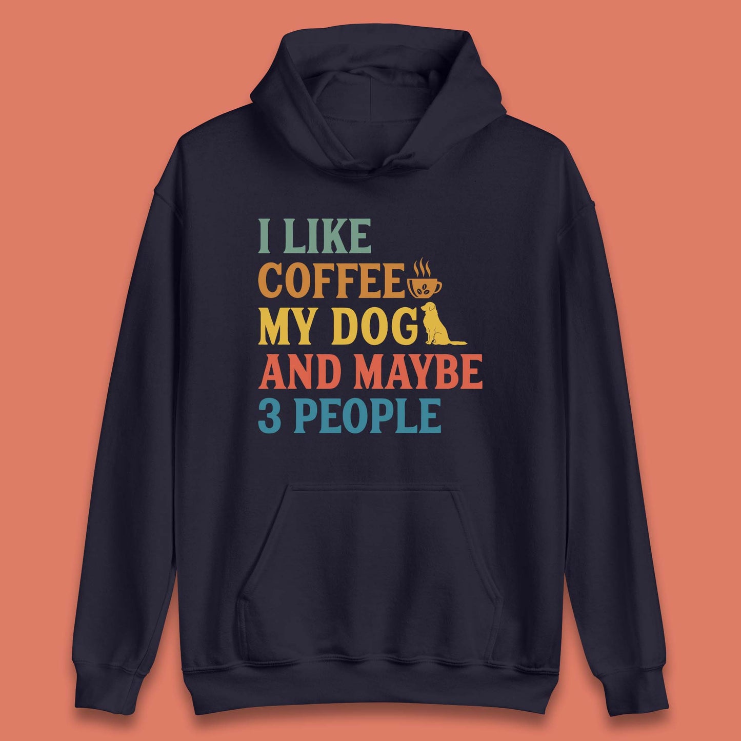 Dog and Coffee Unisex Hoodie