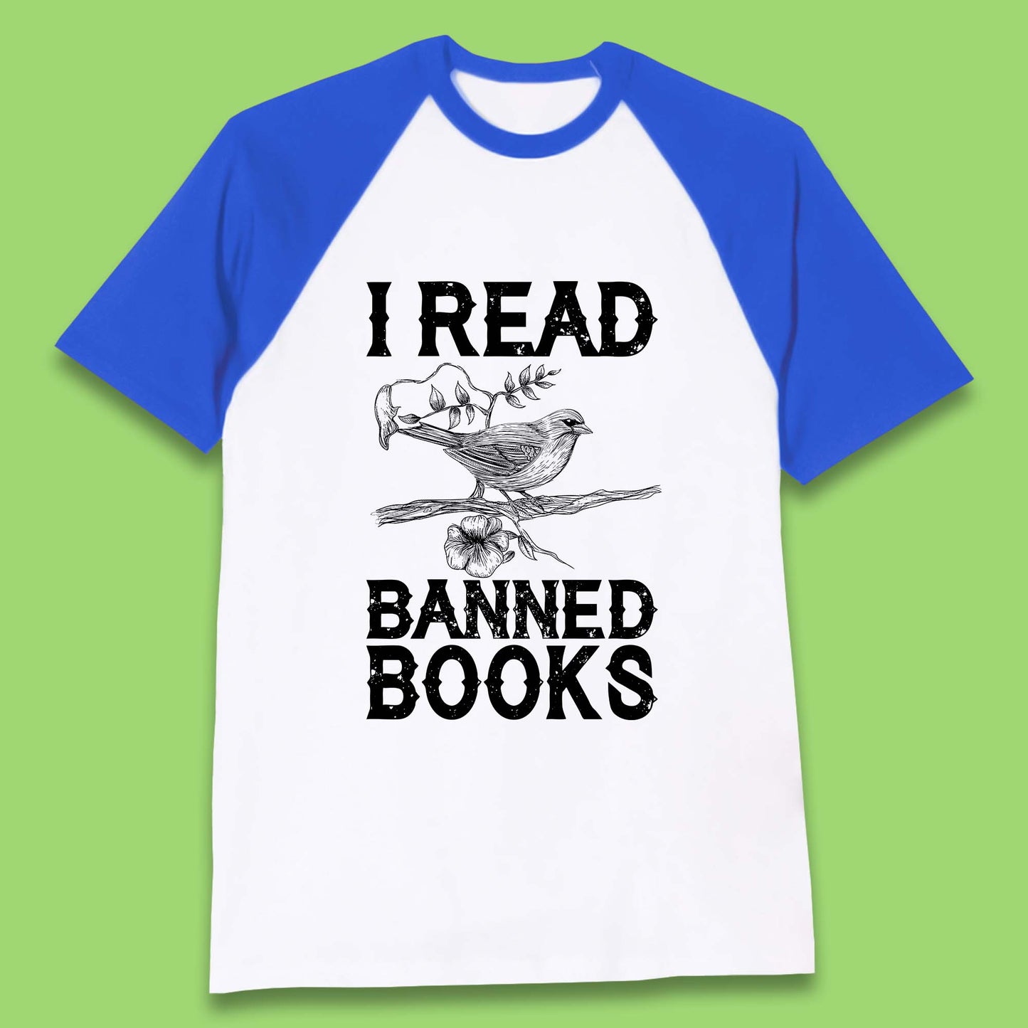 Read Banned Books Baseball T-Shirt