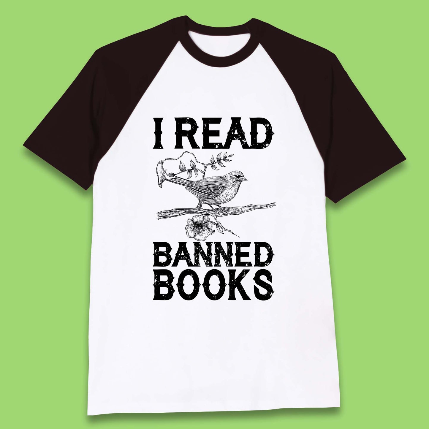 Read Banned Books Baseball T-Shirt