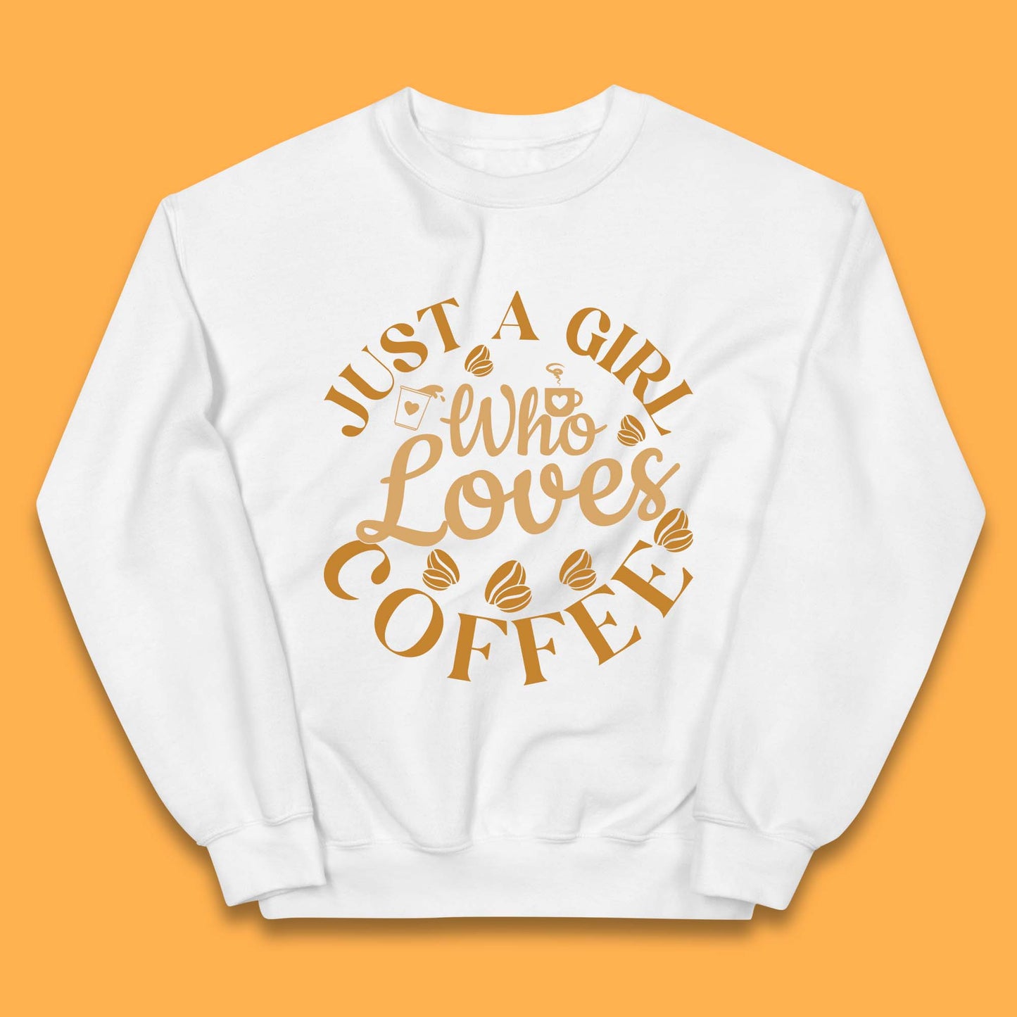 Coffee Enthusiast Kids Sweatshirt