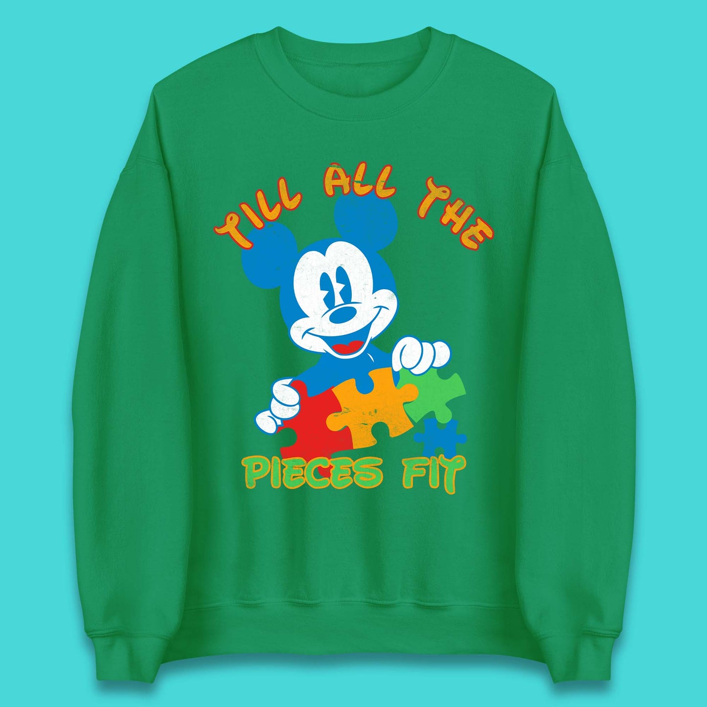 Autism Mickey Mouse Unisex Sweatshirt