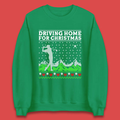 Golf Christmas Jumper