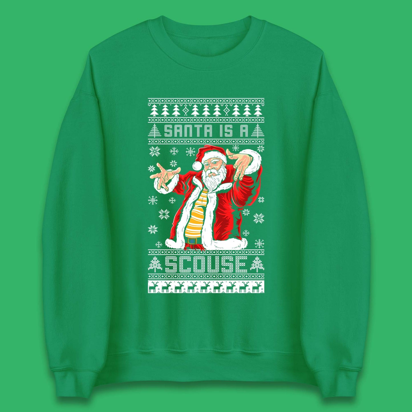 Santa Is A Scouse Christmas Unisex Sweatshirt