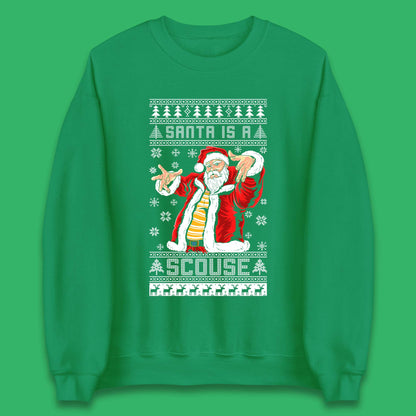 Santa Is A Scouse Christmas Unisex Sweatshirt