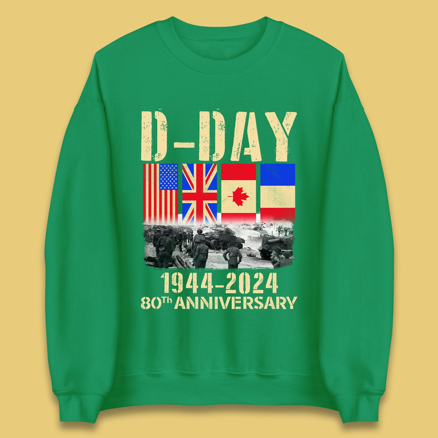 D-Day 80th Anniversary Unisex Sweatshirt