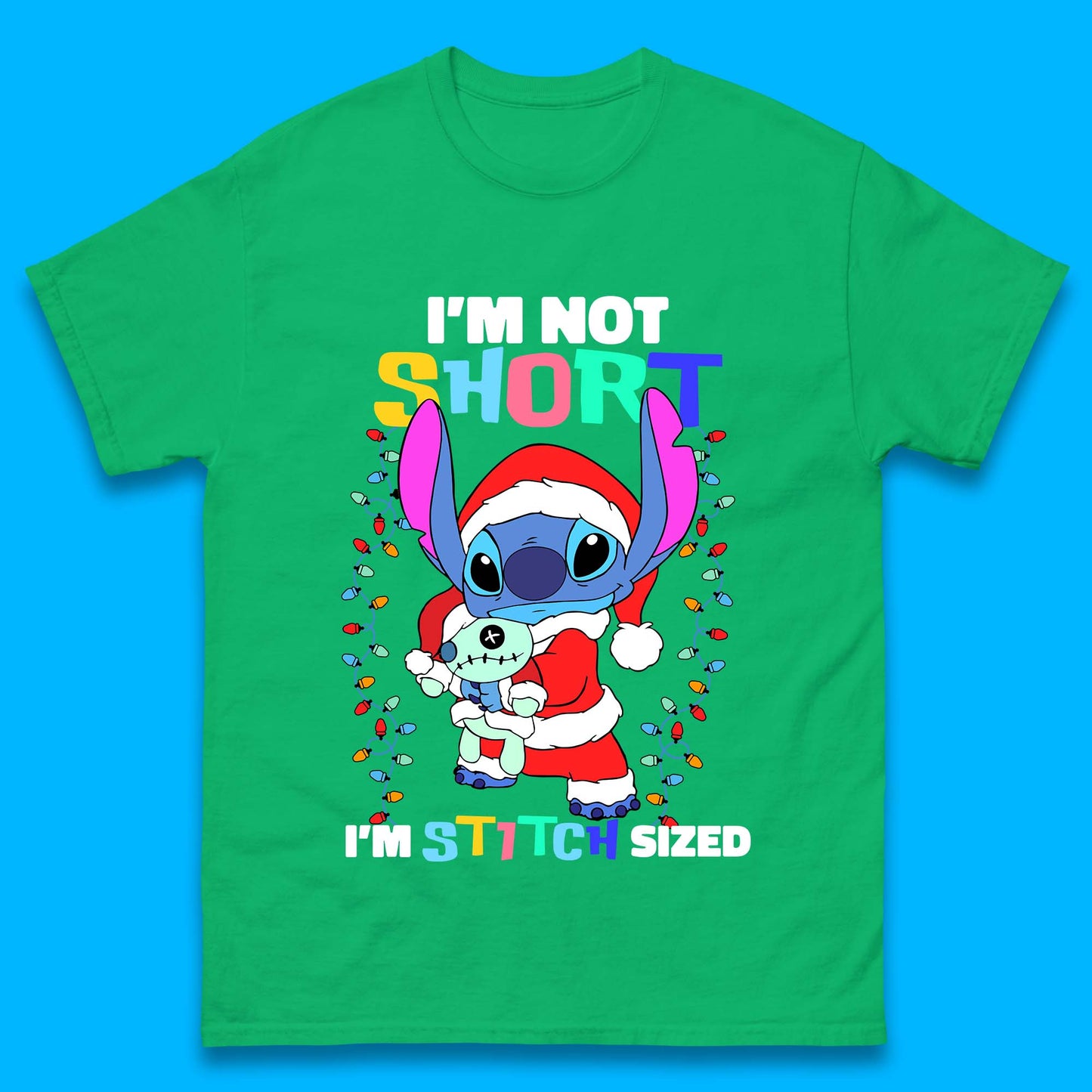 Stitch Christmas Mens T-Shirt