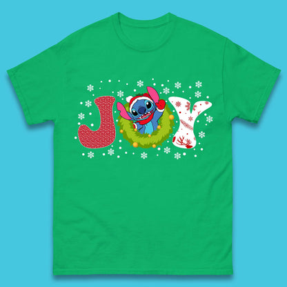 Joy Stitch Christmas Mens T-Shirt