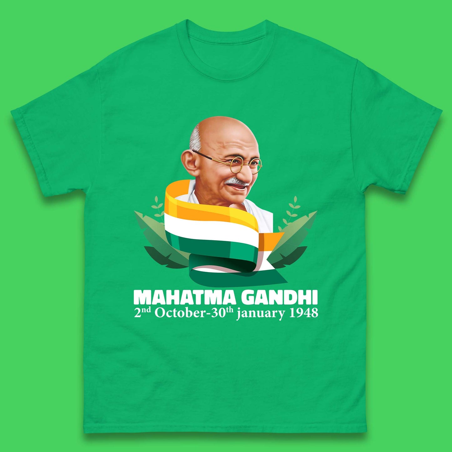 Mahatma Gandhi Mens T-Shirt