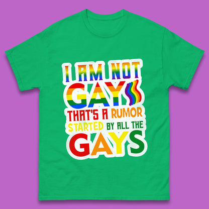 I Am Not Gay Mens T-Shirt