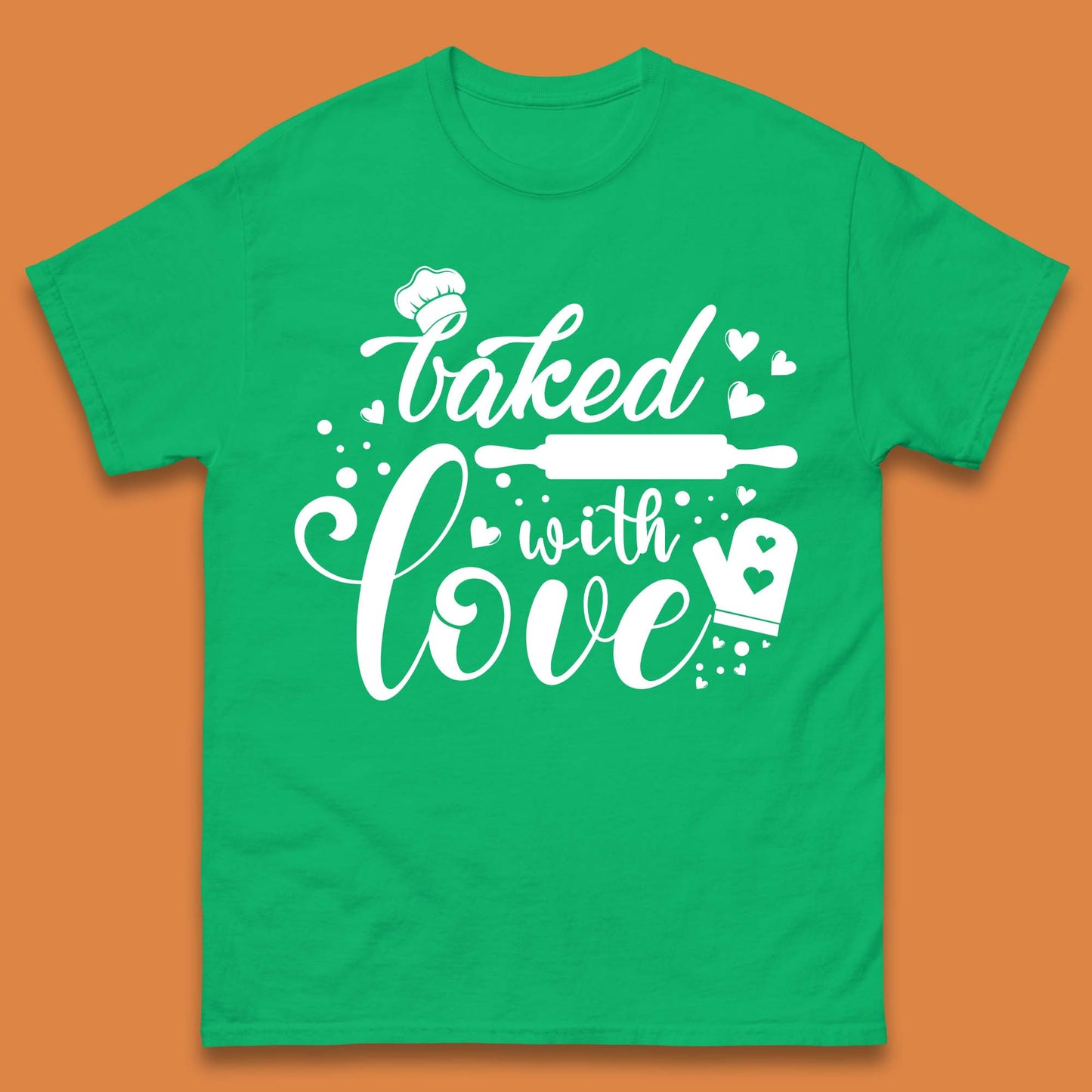 Baked With Love Mens T-Shirt