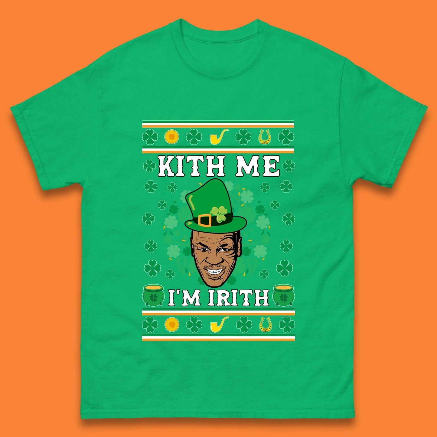 Kith Me I'm Irith Mens T-Shirt