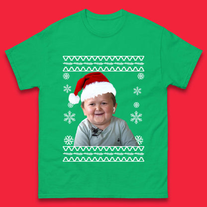 Santa Hasbulla Magomedov Christmas Mens T-Shirt