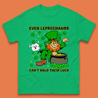 Leprechauns Can't Hold Their Luck Mens T-Shirt