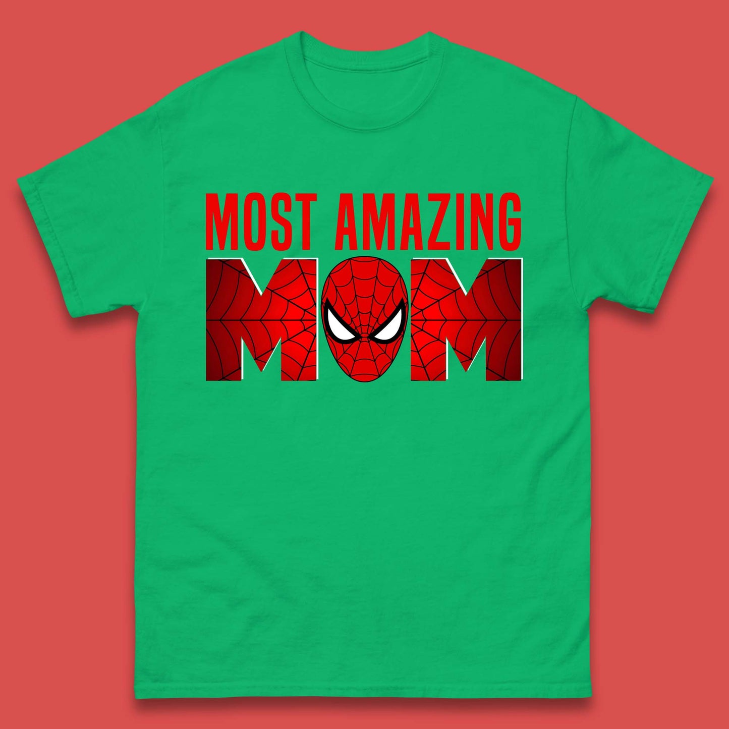 Most Amazing Spider Mom Mens T-Shirt