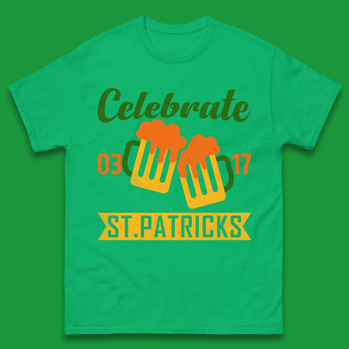 Celebrate St. Patricks Day Mens T-Shirt