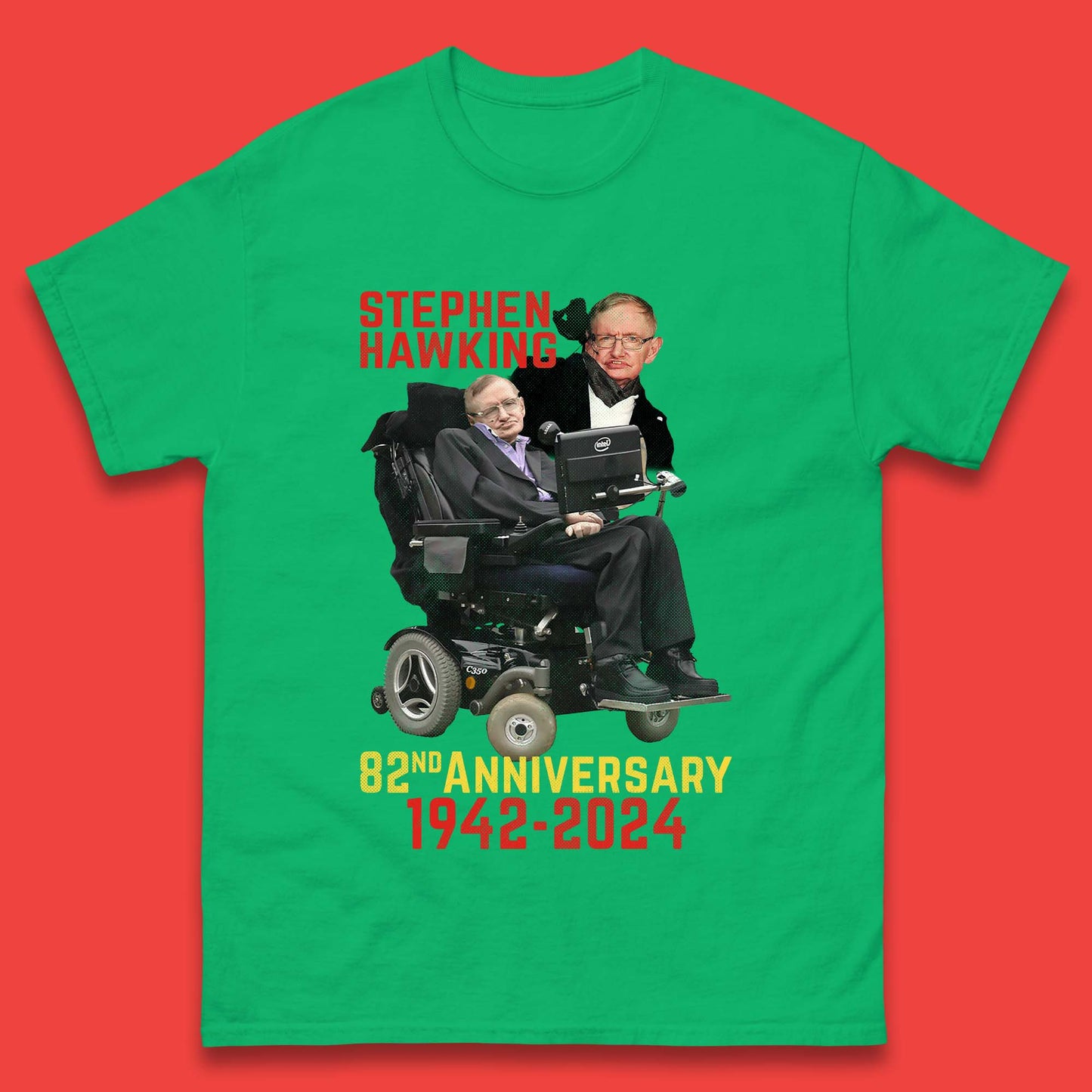 Stephen Hawking Mens T-Shirt