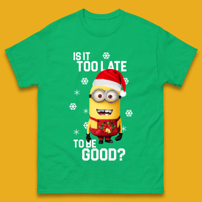 Minion Christmas Mens T-Shirt