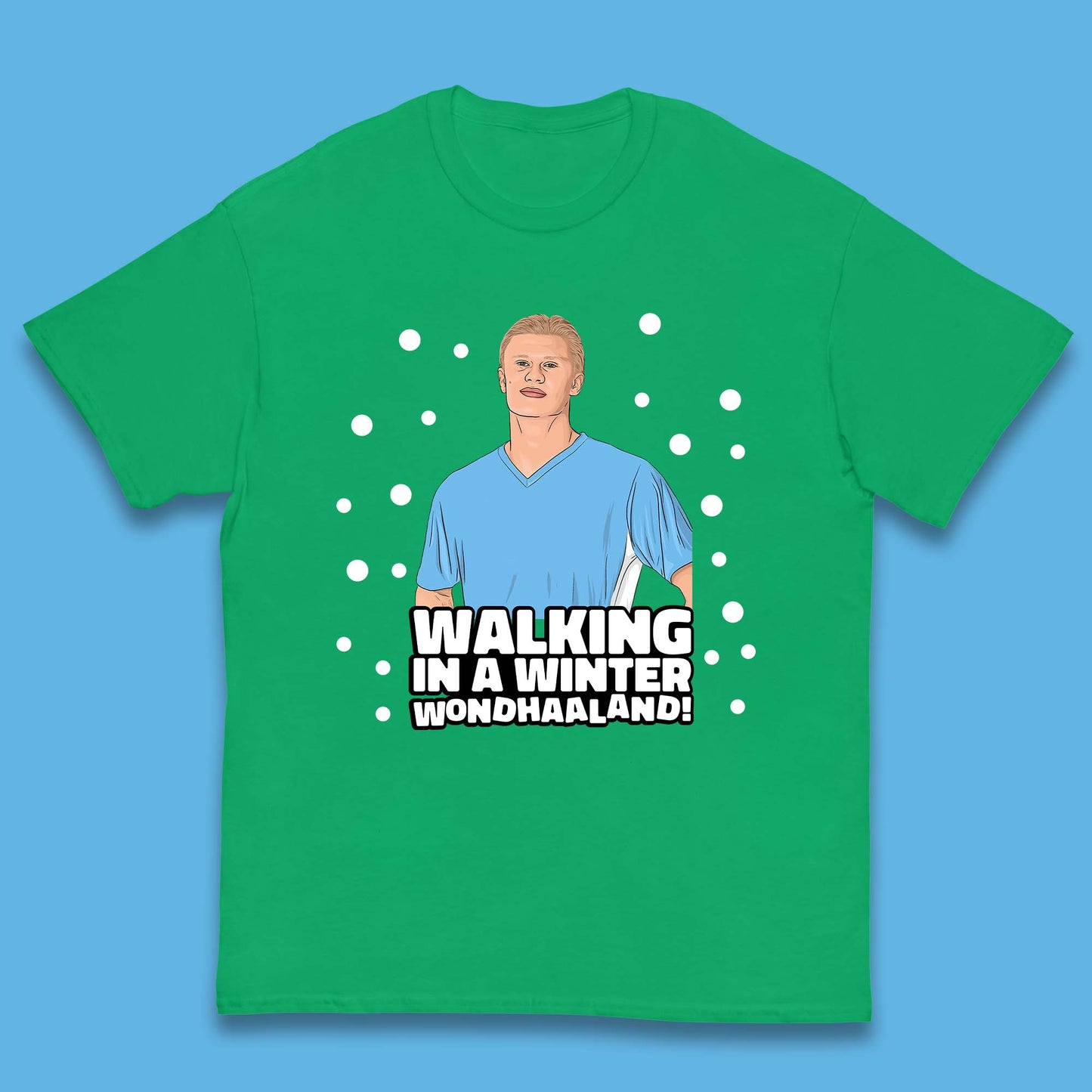 Walking In A Winter Wondhalland Christmas Kids T-Shirt