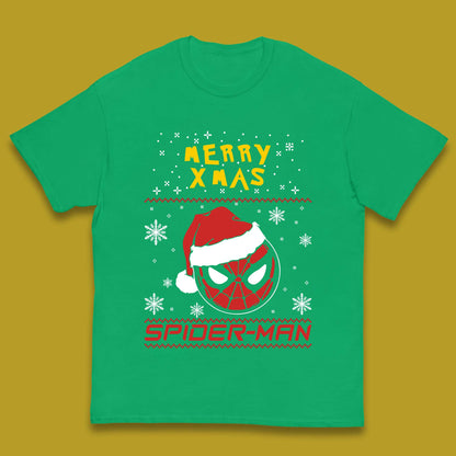 Merry Xmas Spider-Man Kids T-Shirt