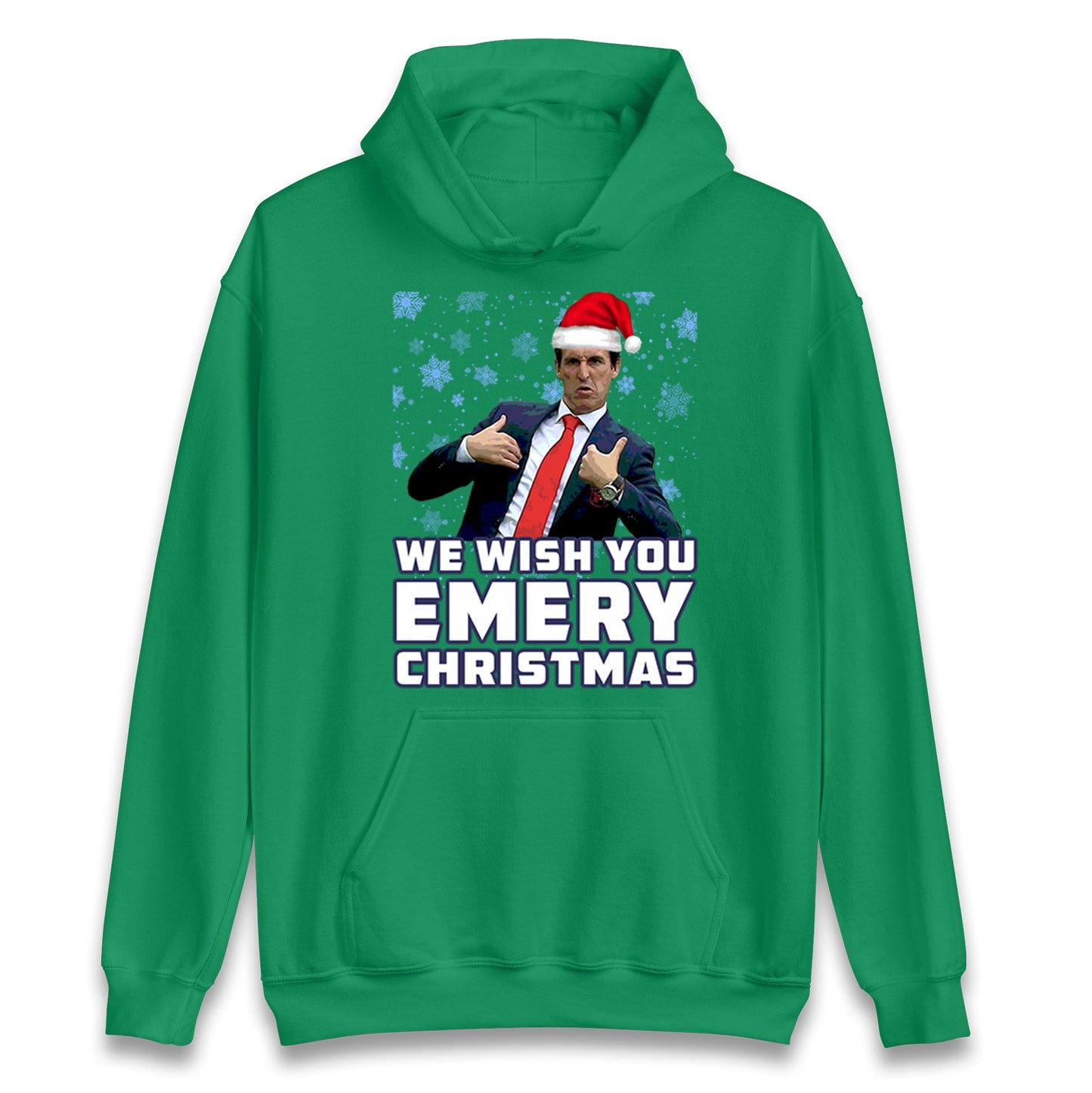 We Wish You Emery Christmas Unisex Hoodie