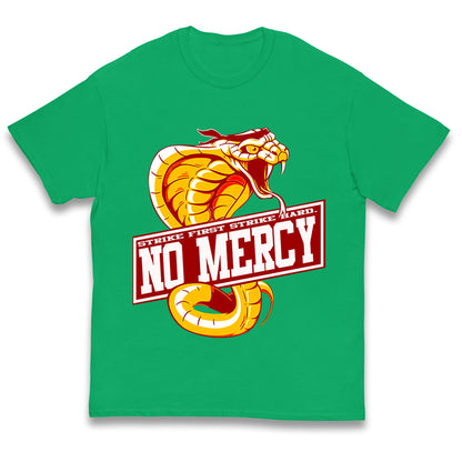 Cobra Kai No Mercy Kids T Shirt