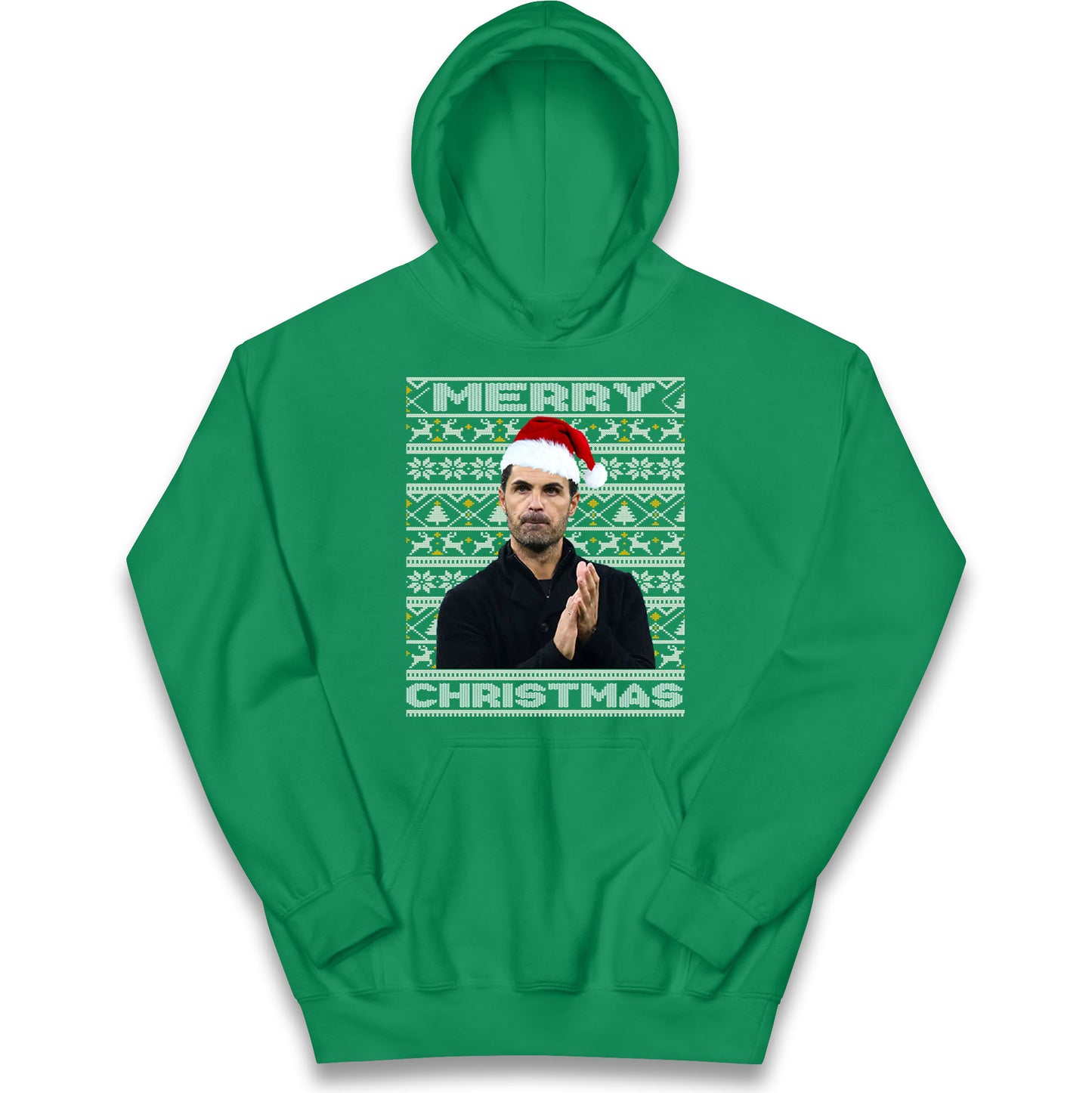 mikel arteta christmas hoodie