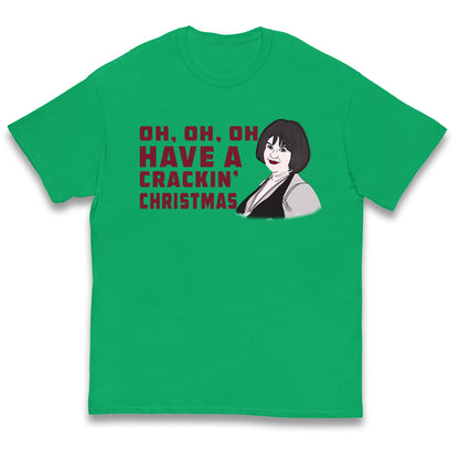 Oh My Crackin Christmas Nessa Gavin And Stacey Kids T Shirt