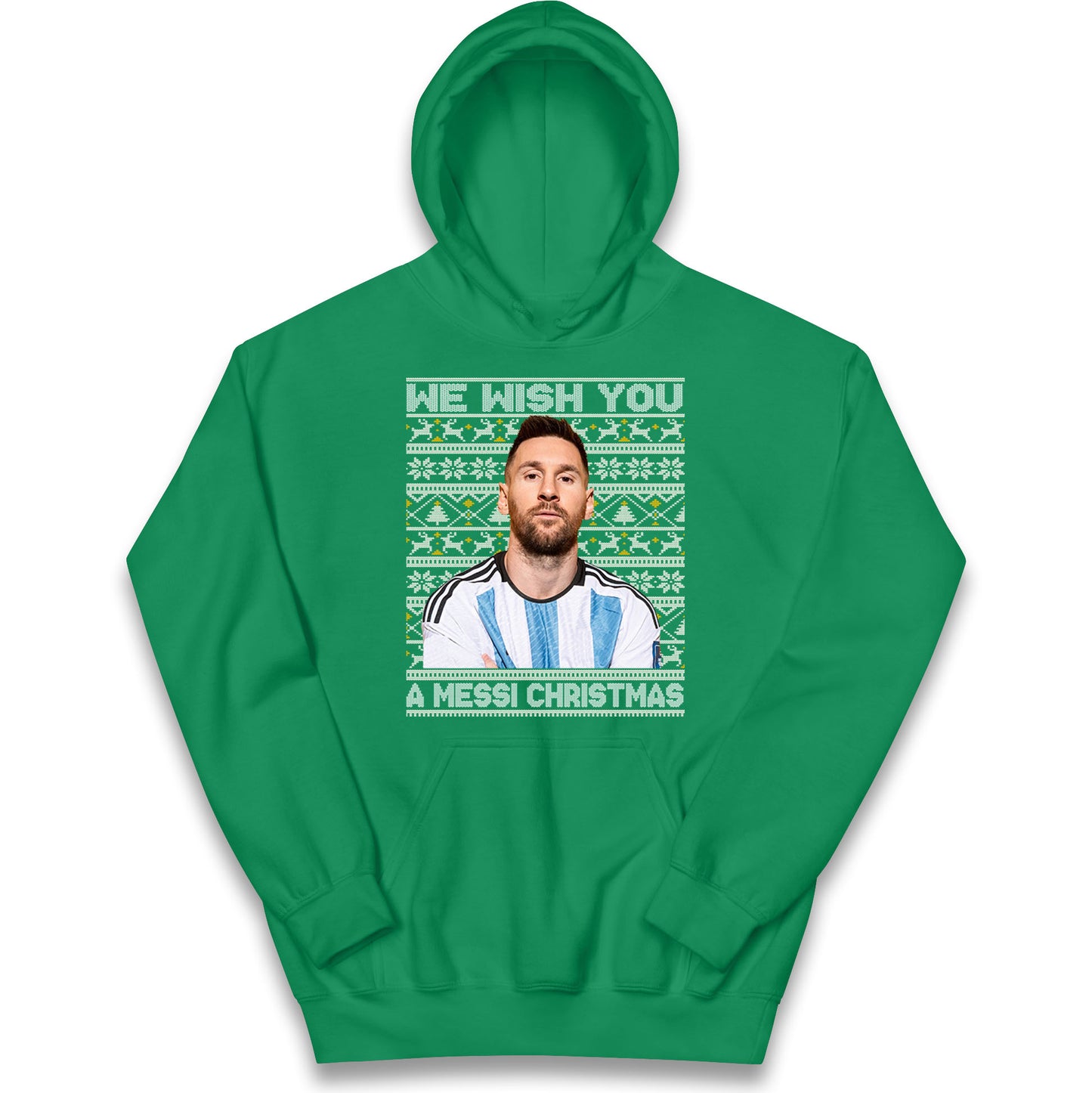 lionel messi christmas hoodie