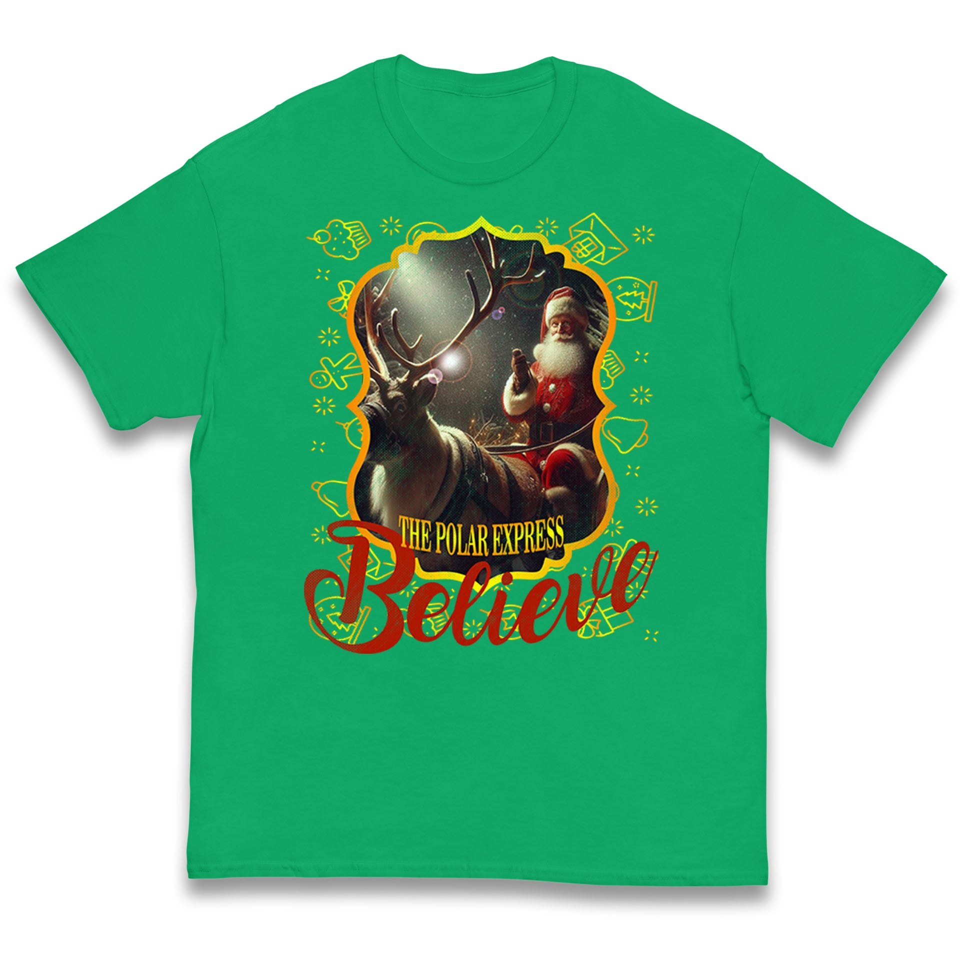 polar express christmas t shirt