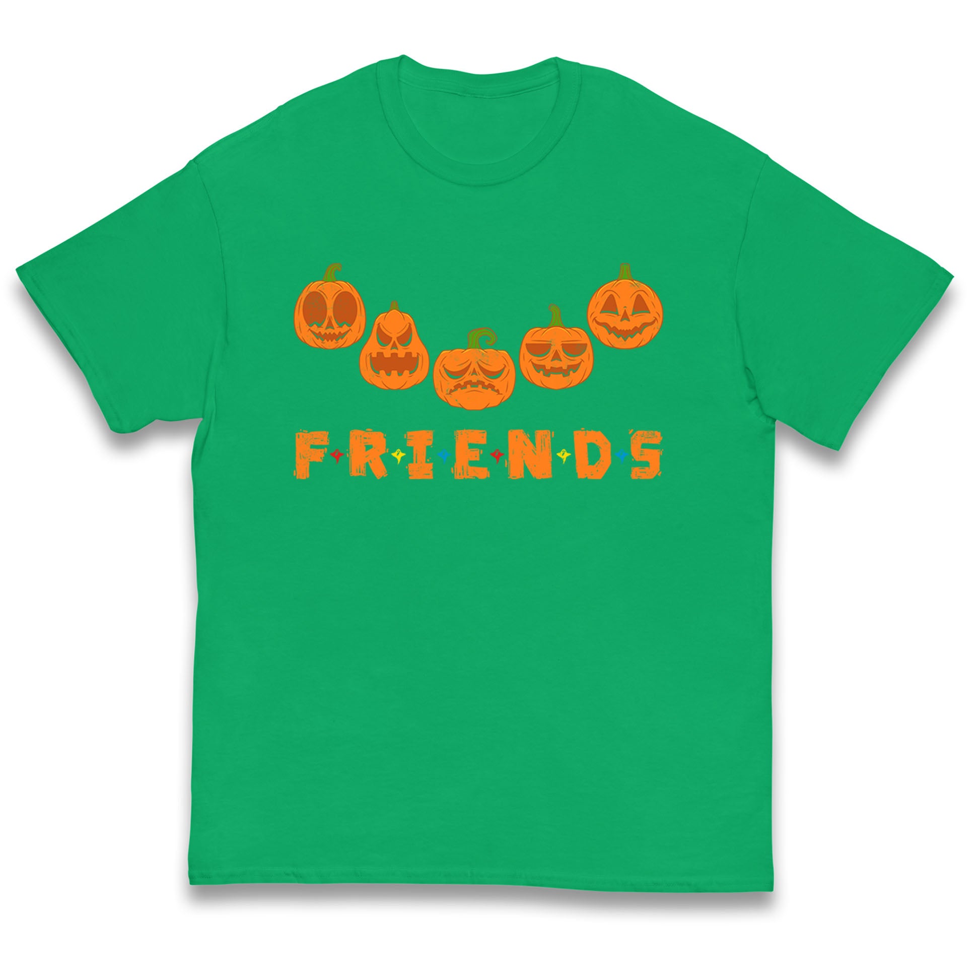 Scary Pumpkins Friends Halloween T Shirt
