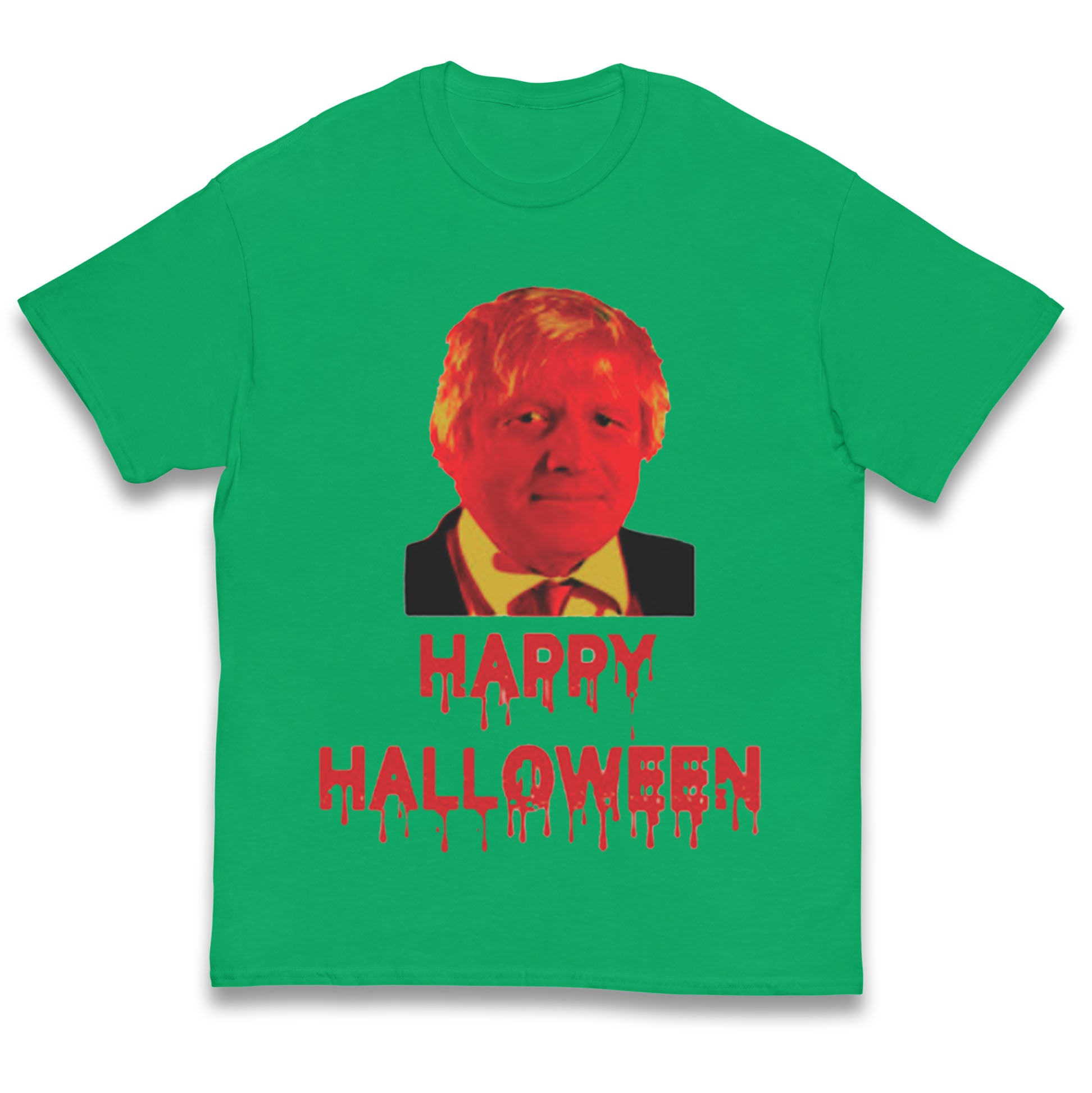 Boris Johnson Happy Halloween T Shirt
