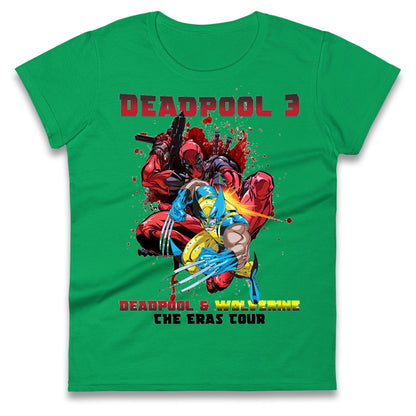 Deadpool and Wolverine The eras Tour Womens Tee Top