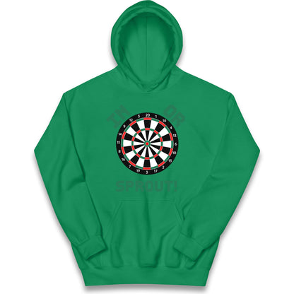 dartboard christmas hoodie