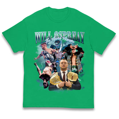 Will Ospreay The Aerial Assassin Wrestling Kids T Shirt