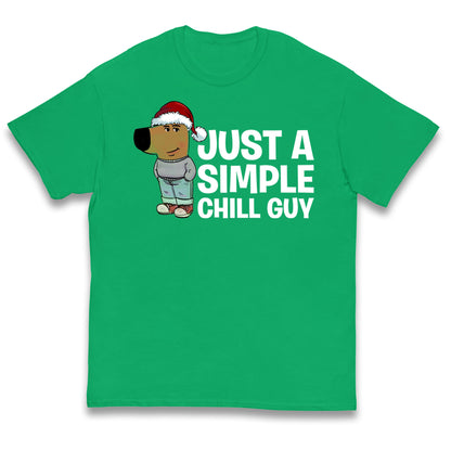 chill guy christmas t shirt